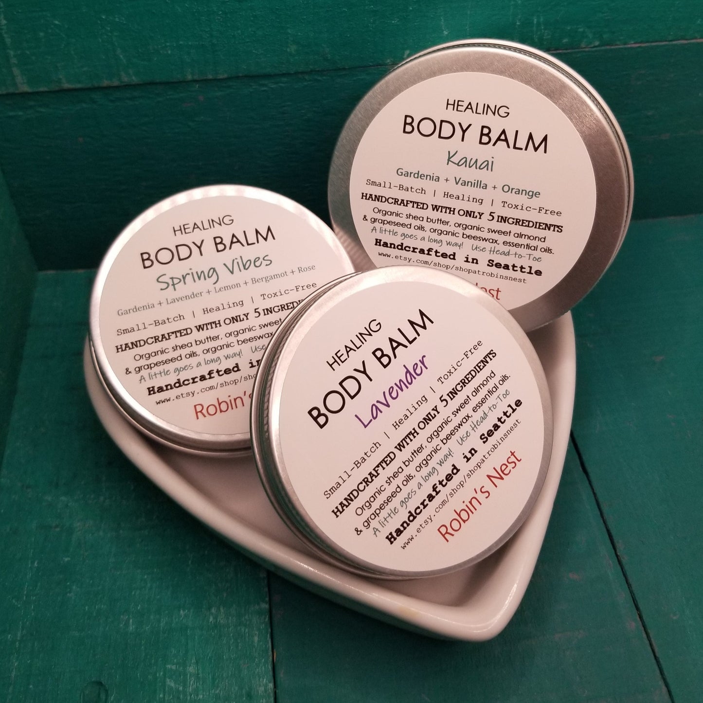 Body Balms | Soothe Eczema & Dry Skin | Natural First Aid | DEEPLY Nourishing & Hydrating | CLEAN Skincare | NO SYNTHETICS/FRAGRANCE OILS