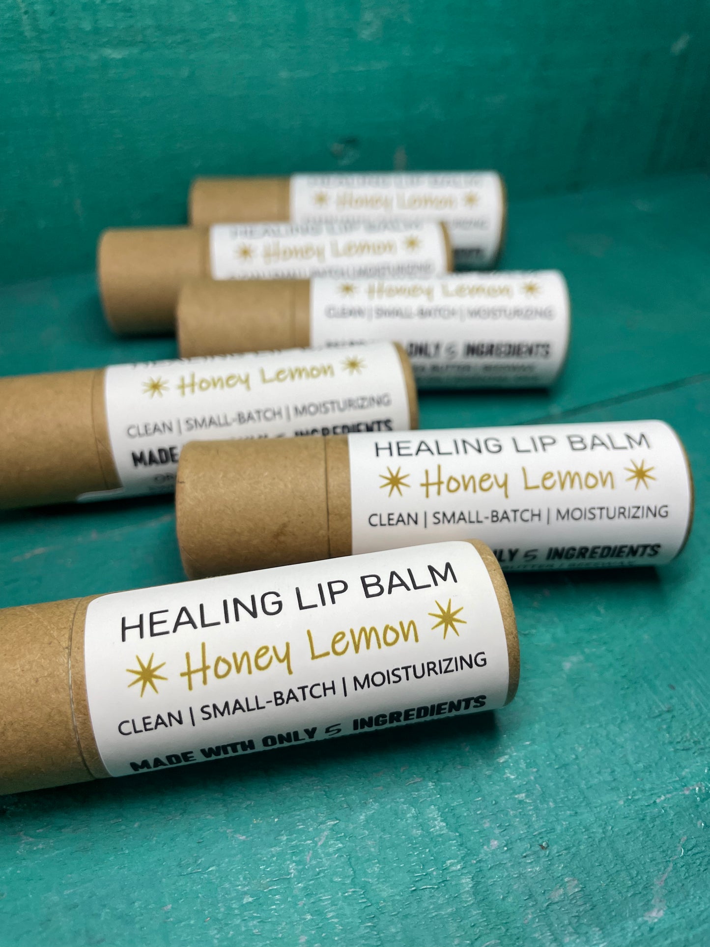 Lip Balms | COMPOSTABLE Cardboard | Deeply Moisturizing | Creamy | Sustainable PLANET-FRIENDLY | Clean Lip Balms / Chapstick | Heal Dry Chapped Lips!