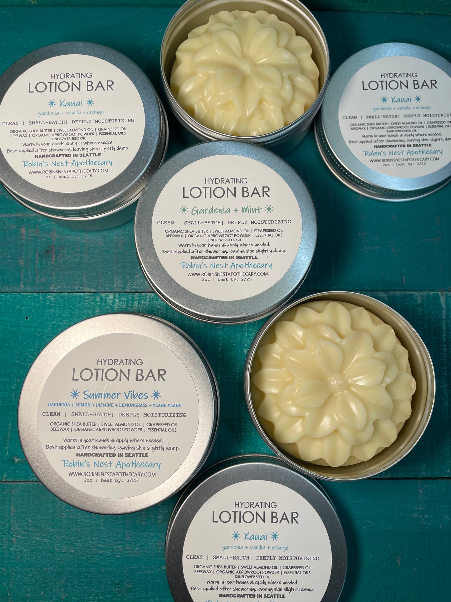 Lotion Bars | Soothe Eczema | DEEPLY HYDRATING | Flower Lotion Bar | CLEAN Skincare