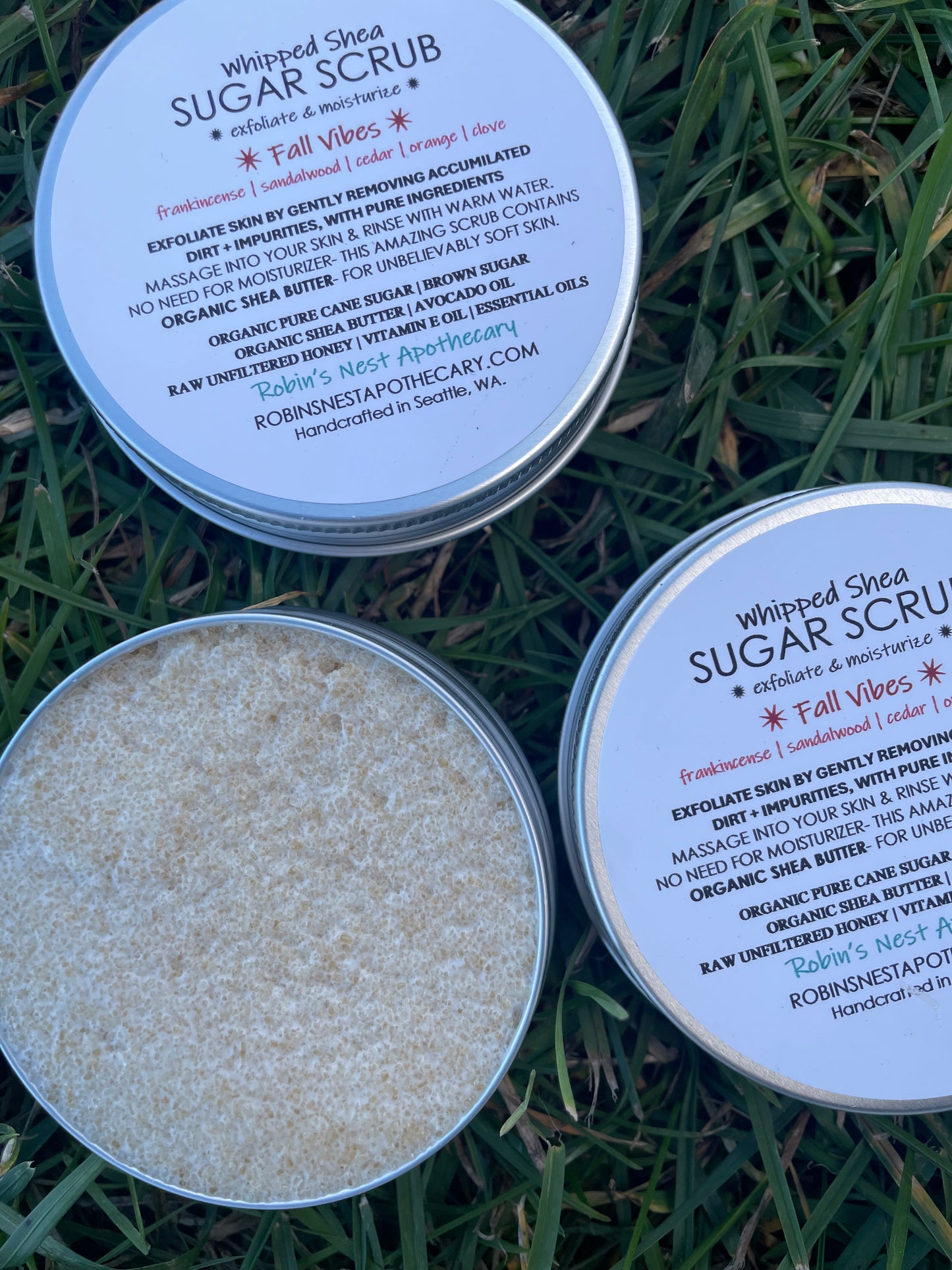 Whipped Shea Sugar Scrubs | SUPER HYDRATING | Exfoliate + Moisturize | BABY SOFT Skin! | Our MOST HYDRATING product!