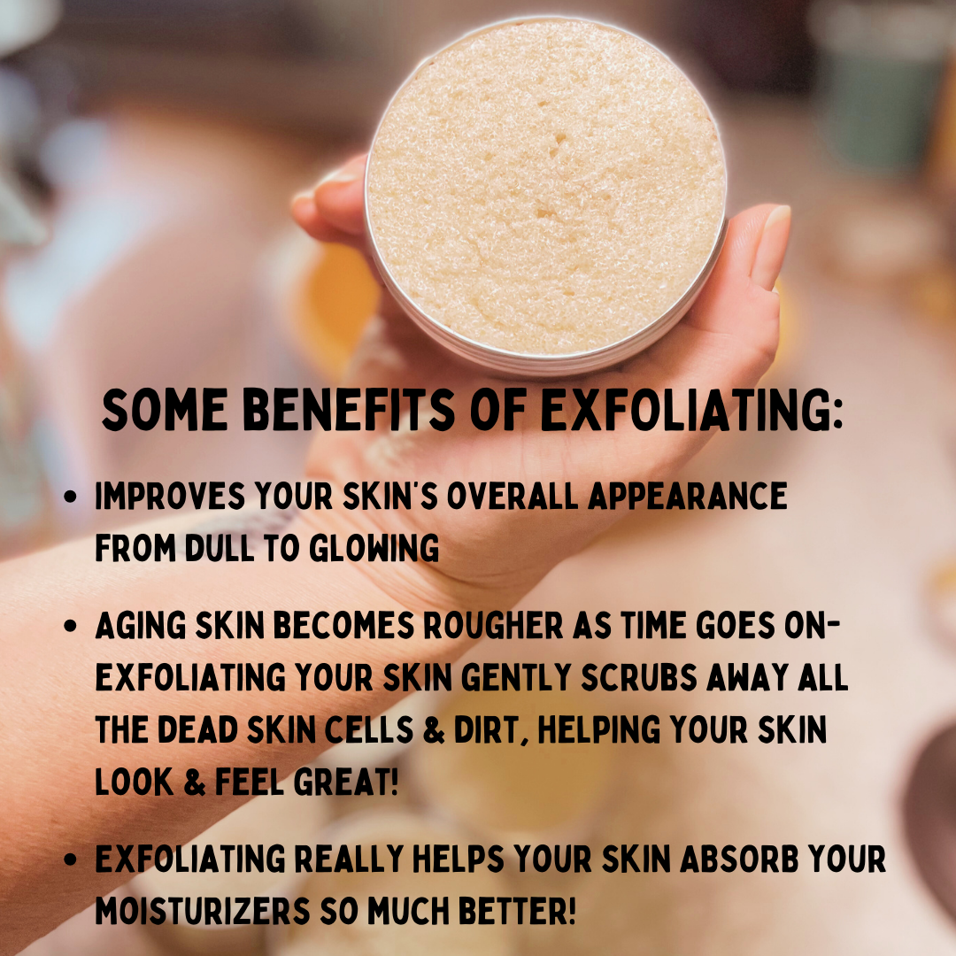 Whipped Shea Sugar Scrubs | SUPER HYDRATING | Exfoliate + Moisturize | BABY SOFT Skin! | Our MOST HYDRATING product!
