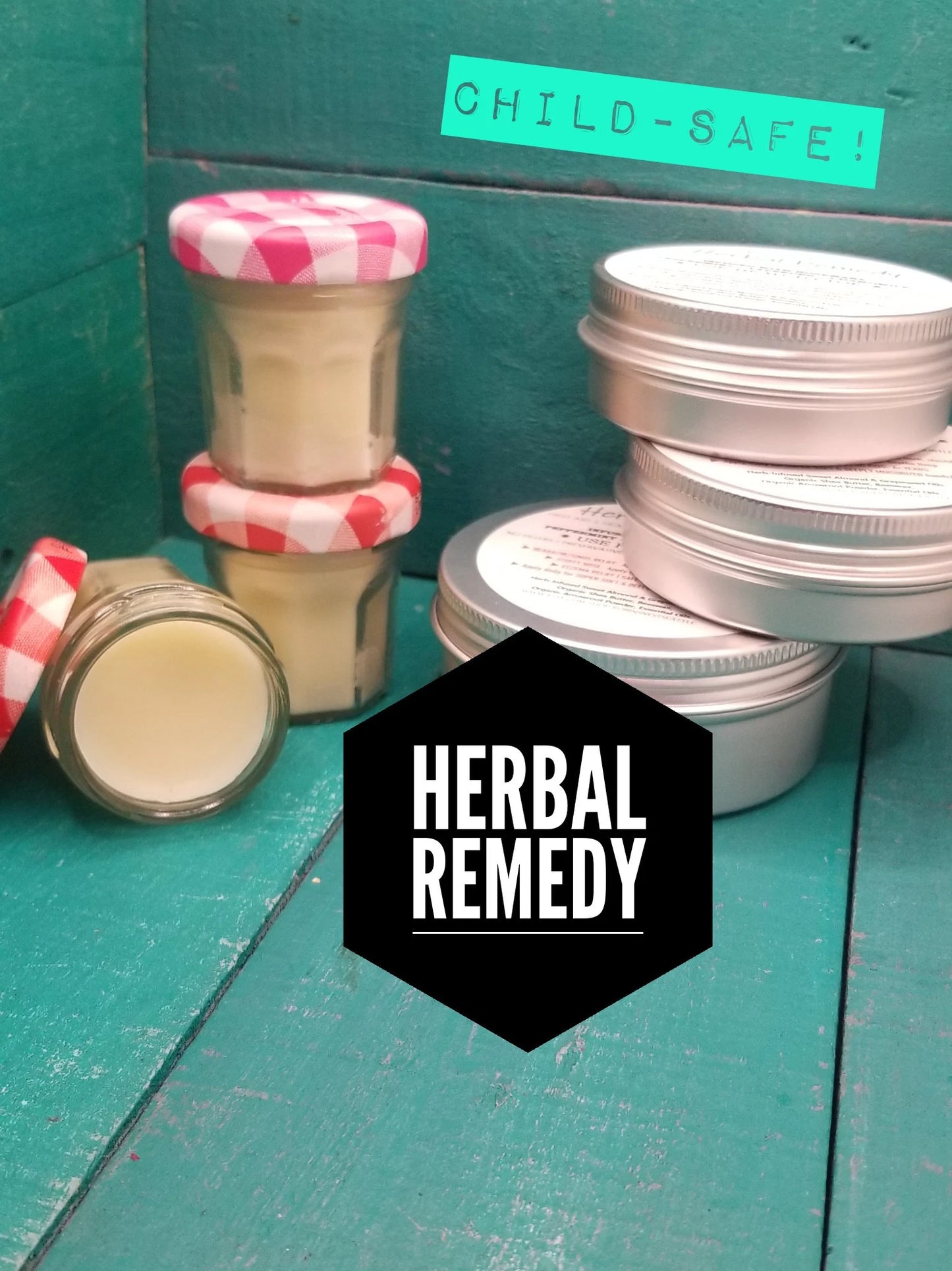 HERBAL REMEDY Body Balm | Soothe Eczema & Dry Skin | Congestion + Headache Relief | Rosemary Infused | CLEAN Skincare