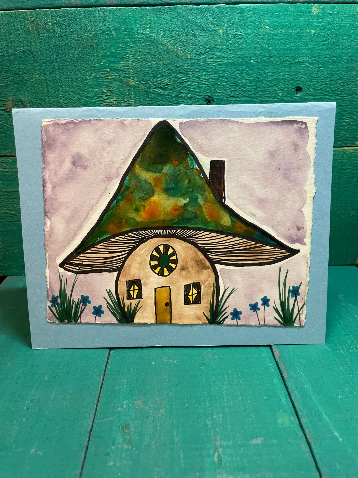 HAND-PAINTED GREETING CARDS
