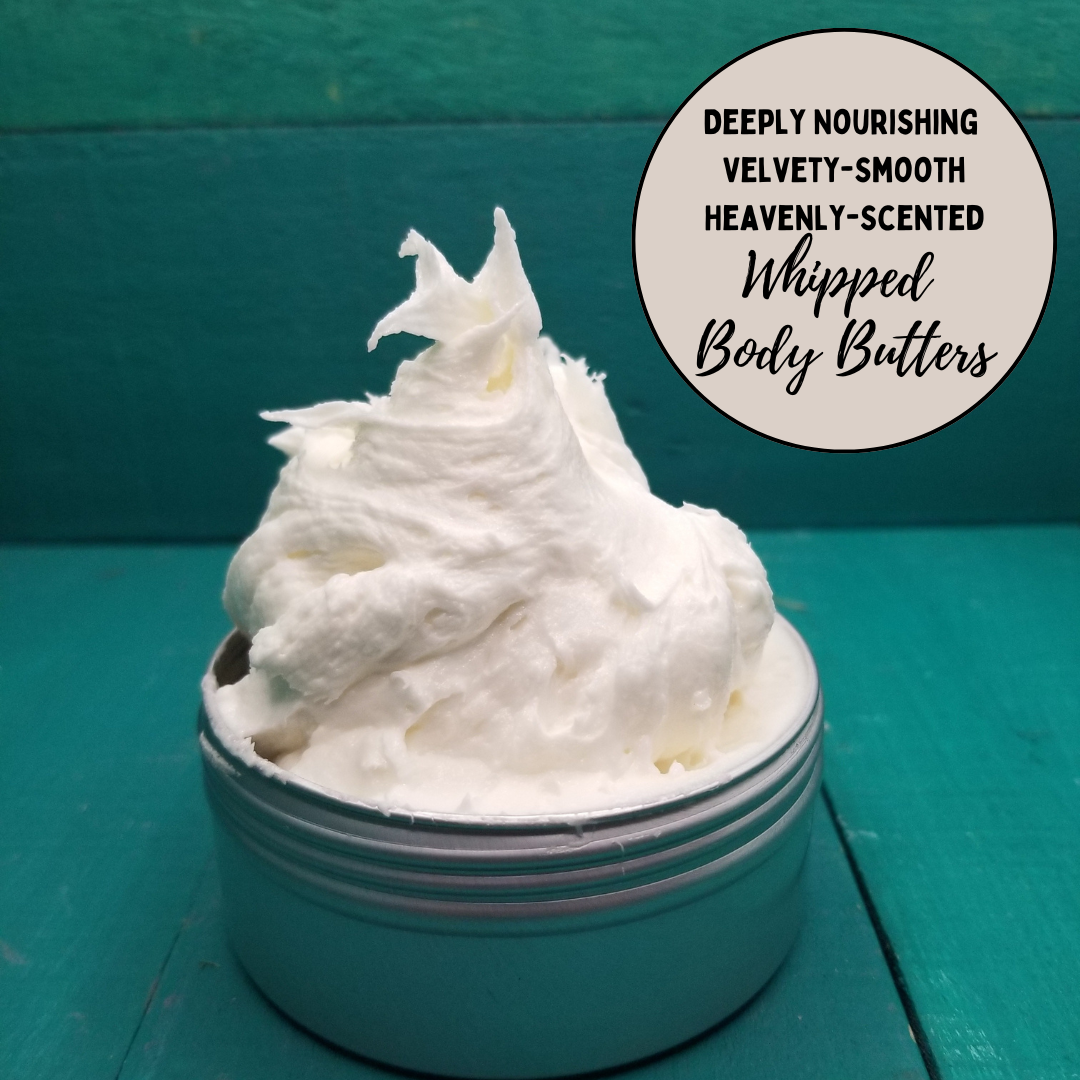 BEST Whipped Body Butters | Soothe Dry, Sensitive Skin & Eczema! | ONLY 5 CLEAN Ingredients | NO SYNTHETICS OR FRAGRANCE OILS