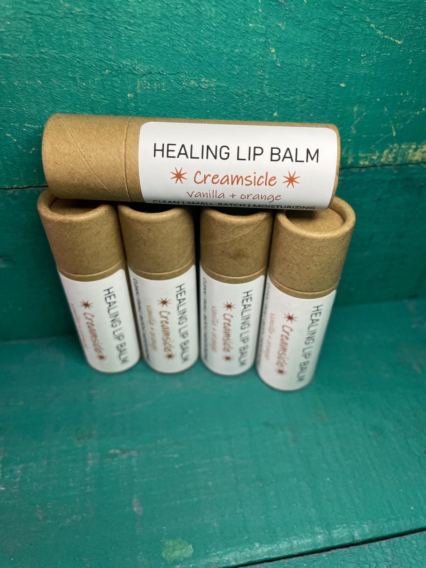Lip Balms | COMPOSTABLE Cardboard | Deeply Moisturizing | Creamy | Sustainable PLANET-FRIENDLY | Clean Lip Balms / Chapstick | Heal Dry Chapped Lips!