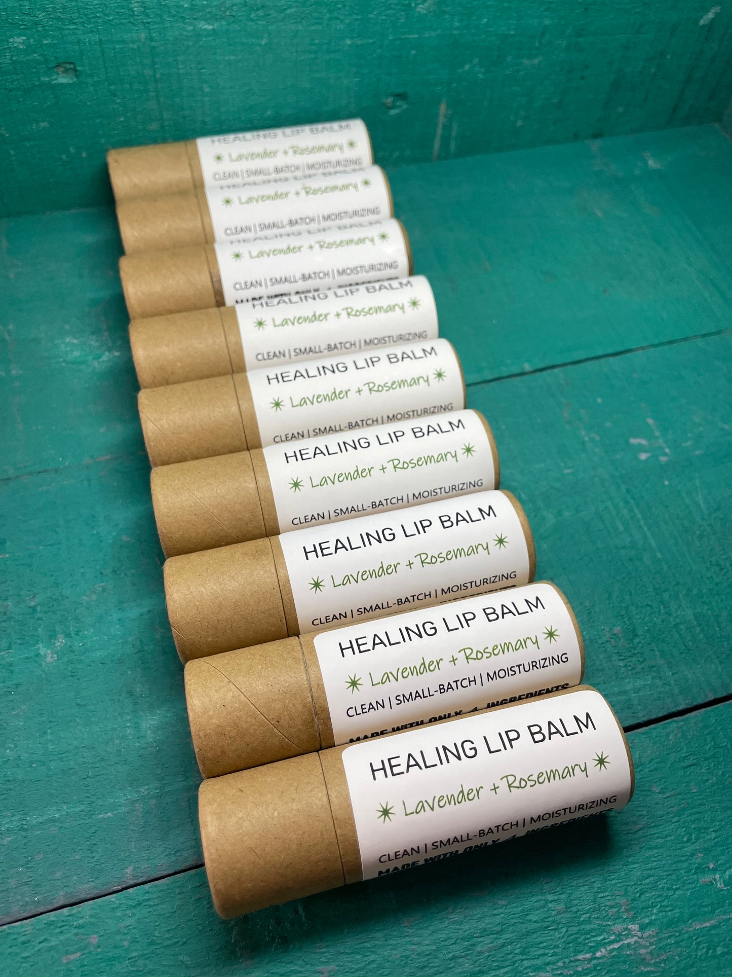 Lip Balms | COMPOSTABLE Cardboard | Deeply Moisturizing | Creamy | Sustainable PLANET-FRIENDLY | Clean Lip Balms / Chapstick | Heal Dry Chapped Lips!
