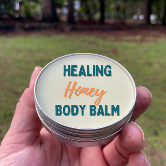 Honey Body Balms | Soothe Eczema/Dry Skin | First Aid | Super Hydrating | Made with Raw Unfiltered Honey | CLEAN Skincare
