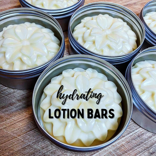 Lotion Bars | Soothe Eczema | DEEPLY HYDRATING | Flower Lotion Bar | CLEAN Skincare
